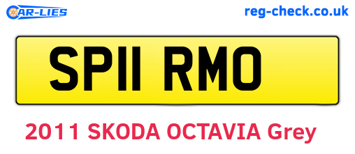 SP11RMO are the vehicle registration plates.