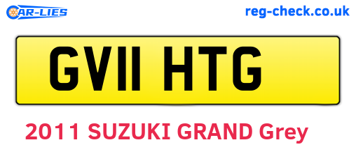 GV11HTG are the vehicle registration plates.