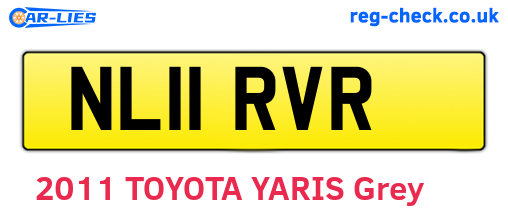NL11RVR are the vehicle registration plates.