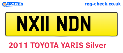 NX11NDN are the vehicle registration plates.
