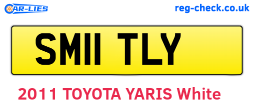 SM11TLY are the vehicle registration plates.