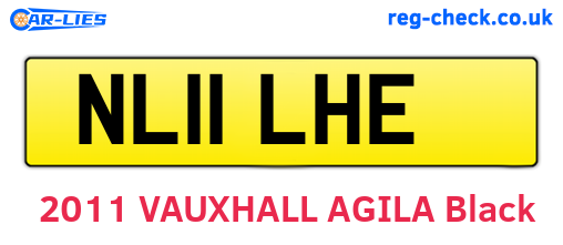 NL11LHE are the vehicle registration plates.