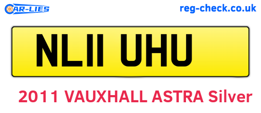NL11UHU are the vehicle registration plates.