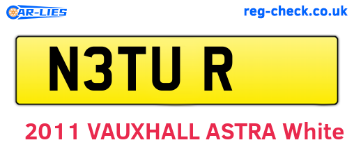 N3TUR are the vehicle registration plates.