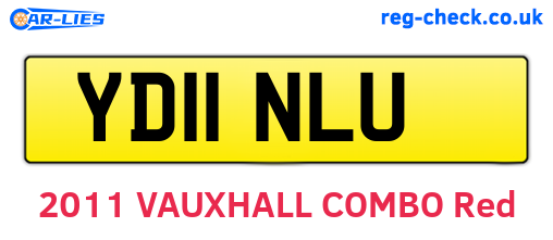 YD11NLU are the vehicle registration plates.