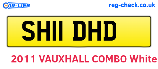 SH11DHD are the vehicle registration plates.