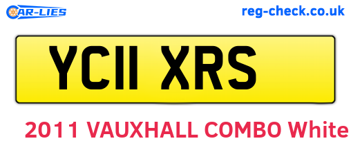 YC11XRS are the vehicle registration plates.