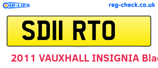 SD11RTO are the vehicle registration plates.