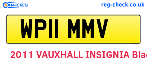 WP11MMV are the vehicle registration plates.