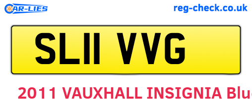 SL11VVG are the vehicle registration plates.