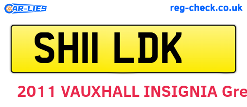 SH11LDK are the vehicle registration plates.