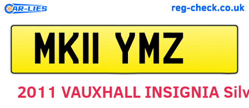 MK11YMZ are the vehicle registration plates.