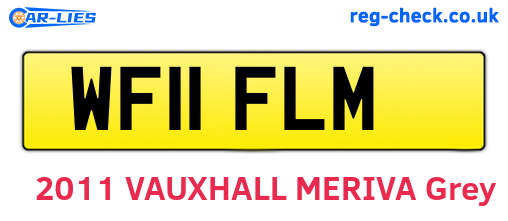 WF11FLM are the vehicle registration plates.