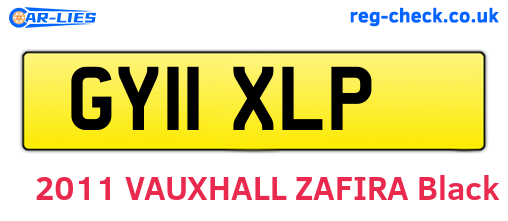 GY11XLP are the vehicle registration plates.