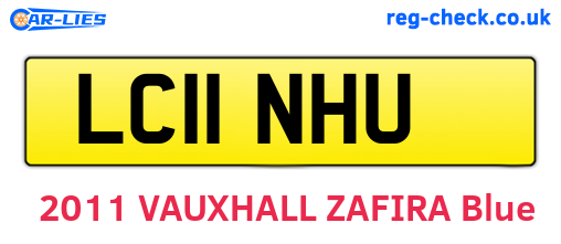 LC11NHU are the vehicle registration plates.