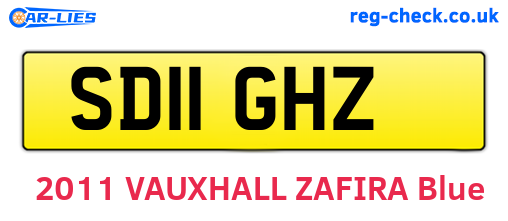 SD11GHZ are the vehicle registration plates.