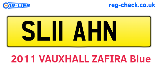SL11AHN are the vehicle registration plates.