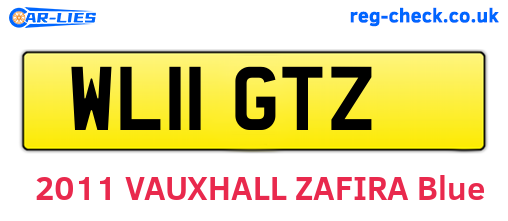 WL11GTZ are the vehicle registration plates.
