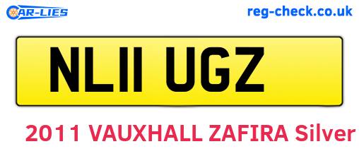 NL11UGZ are the vehicle registration plates.