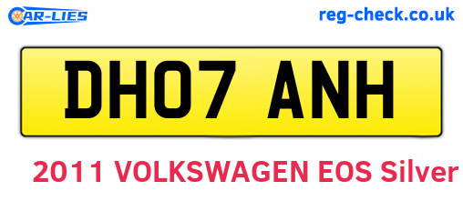 DH07ANH are the vehicle registration plates.