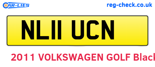 NL11UCN are the vehicle registration plates.