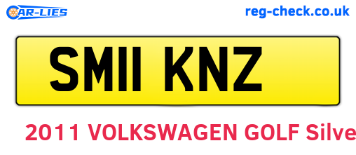 SM11KNZ are the vehicle registration plates.