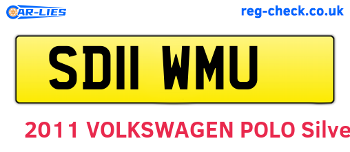 SD11WMU are the vehicle registration plates.