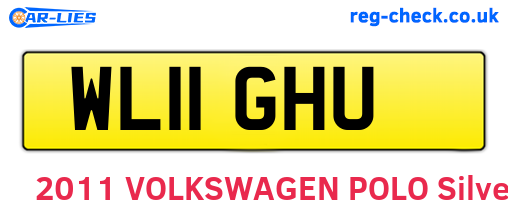 WL11GHU are the vehicle registration plates.