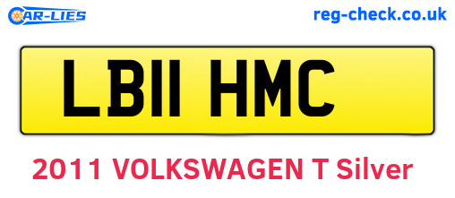 LB11HMC are the vehicle registration plates.