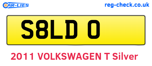 S8LDO are the vehicle registration plates.