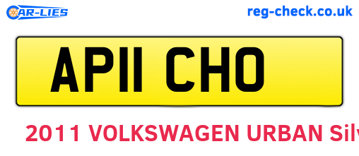 AP11CHO are the vehicle registration plates.
