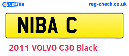 N1BAC are the vehicle registration plates.