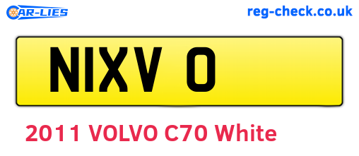 N1XVO are the vehicle registration plates.
