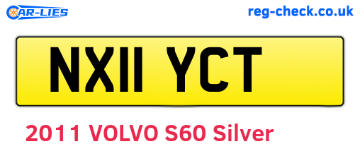 NX11YCT are the vehicle registration plates.