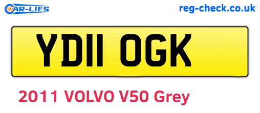 YD11OGK are the vehicle registration plates.