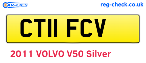 CT11FCV are the vehicle registration plates.