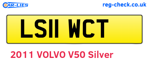 LS11WCT are the vehicle registration plates.