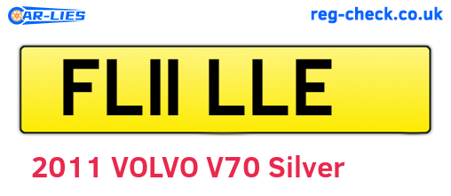 FL11LLE are the vehicle registration plates.