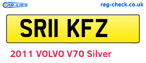 SR11KFZ are the vehicle registration plates.