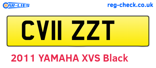 CV11ZZT are the vehicle registration plates.