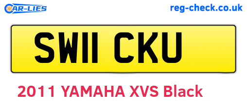 SW11CKU are the vehicle registration plates.