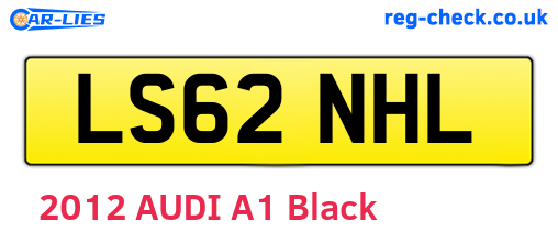 LS62NHL are the vehicle registration plates.
