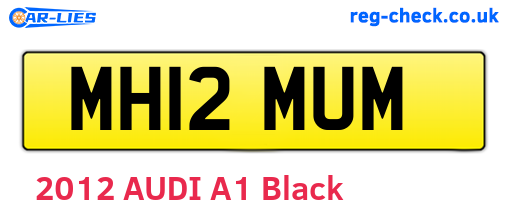 MH12MUM are the vehicle registration plates.