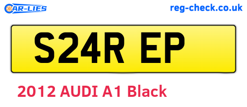 S24REP are the vehicle registration plates.