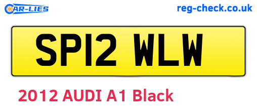 SP12WLW are the vehicle registration plates.