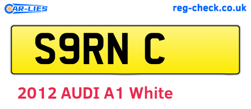 S9RNC are the vehicle registration plates.