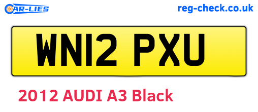WN12PXU are the vehicle registration plates.