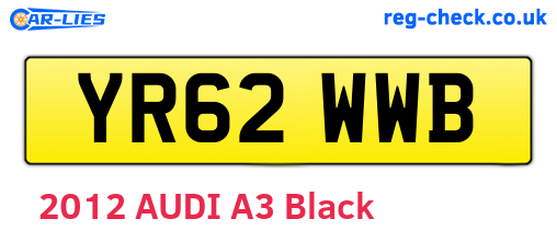 YR62WWB are the vehicle registration plates.
