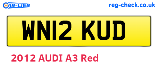 WN12KUD are the vehicle registration plates.