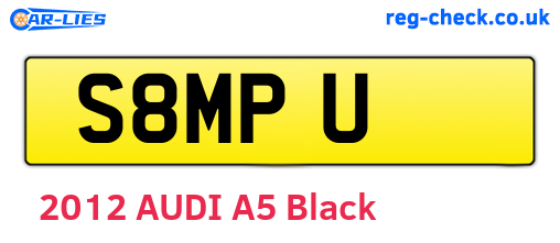 S8MPU are the vehicle registration plates.